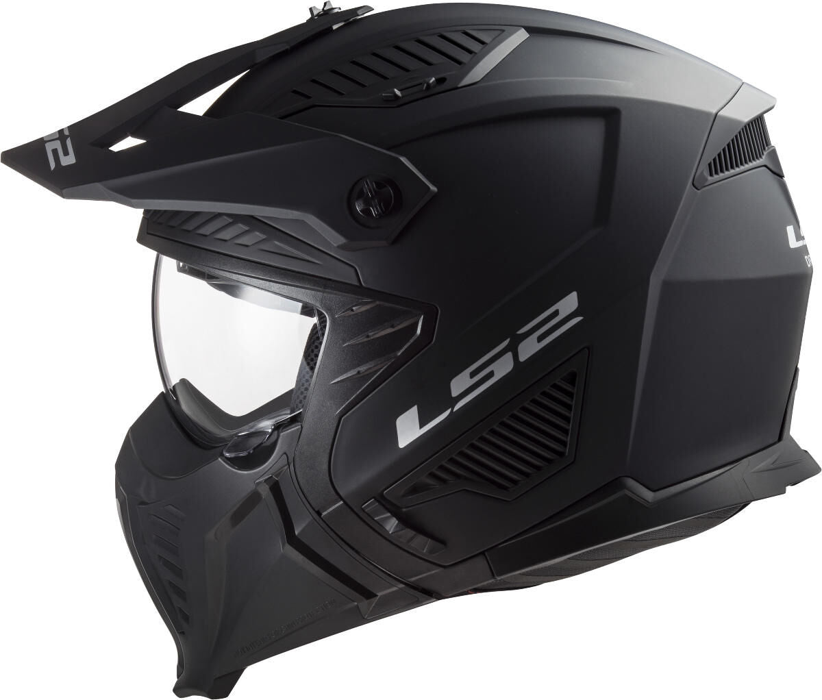 Ls2 modulaire helm of606 drifter solid helmet of606 drifter solid xl matt black