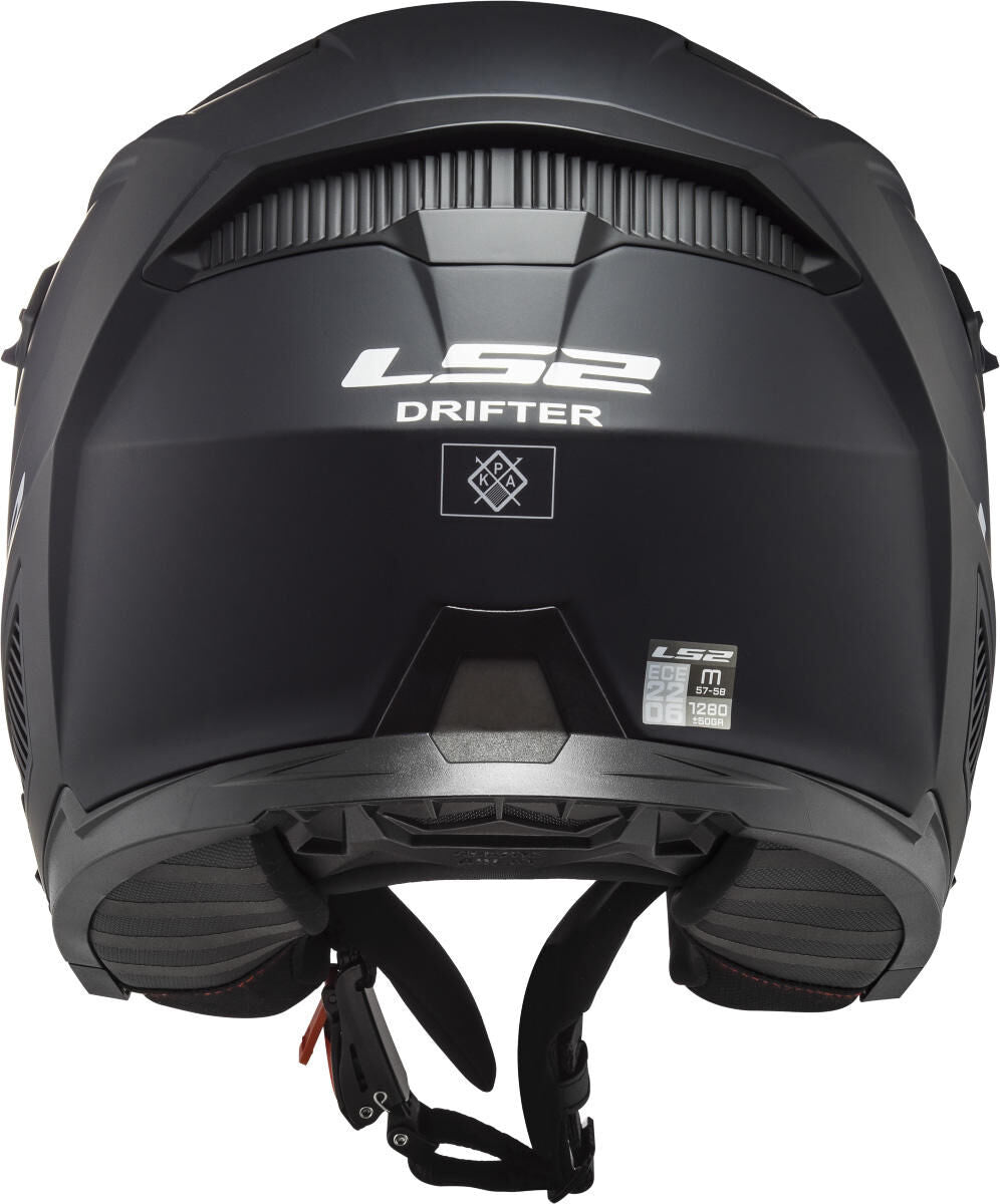 Ls2 modulaire helm of606 drifter solid helmet of606 drifter solid m matt black
