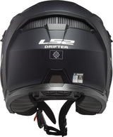 Ls2 modulaire helm of606 drifter solid helmet of606 drifter solid m matt black