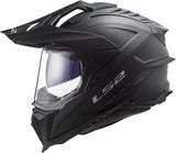Capacete enduro Ls2 mx701 explorer sólido. capacete mx701 explorer solid s preto fosco