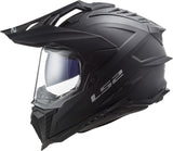 Ls2 endurohelm mx701 explorer massief . helmet mx701 explorer solid 3xl matt black
