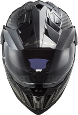 Ls2 endurohelm mx701 explorer carbon solid helmet explorer carbo black gr. l