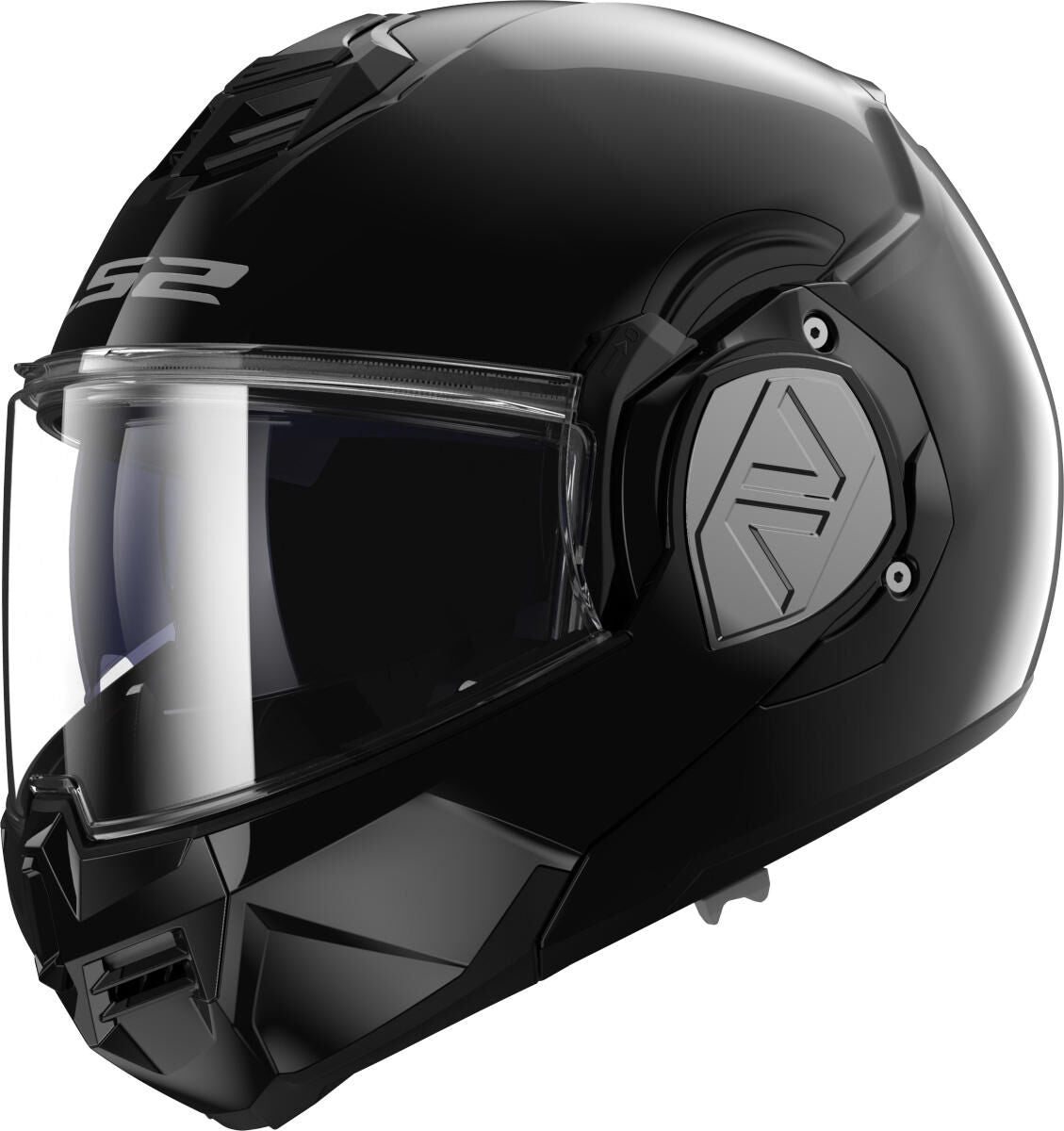 Ls2 flip-up helmet ff906 advant solid helmet ff906 adv. solid 3xl black