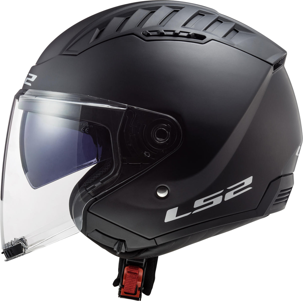Ls2 of600 copter ii solid jethelm helmet of600 copt. ii solid m matt black