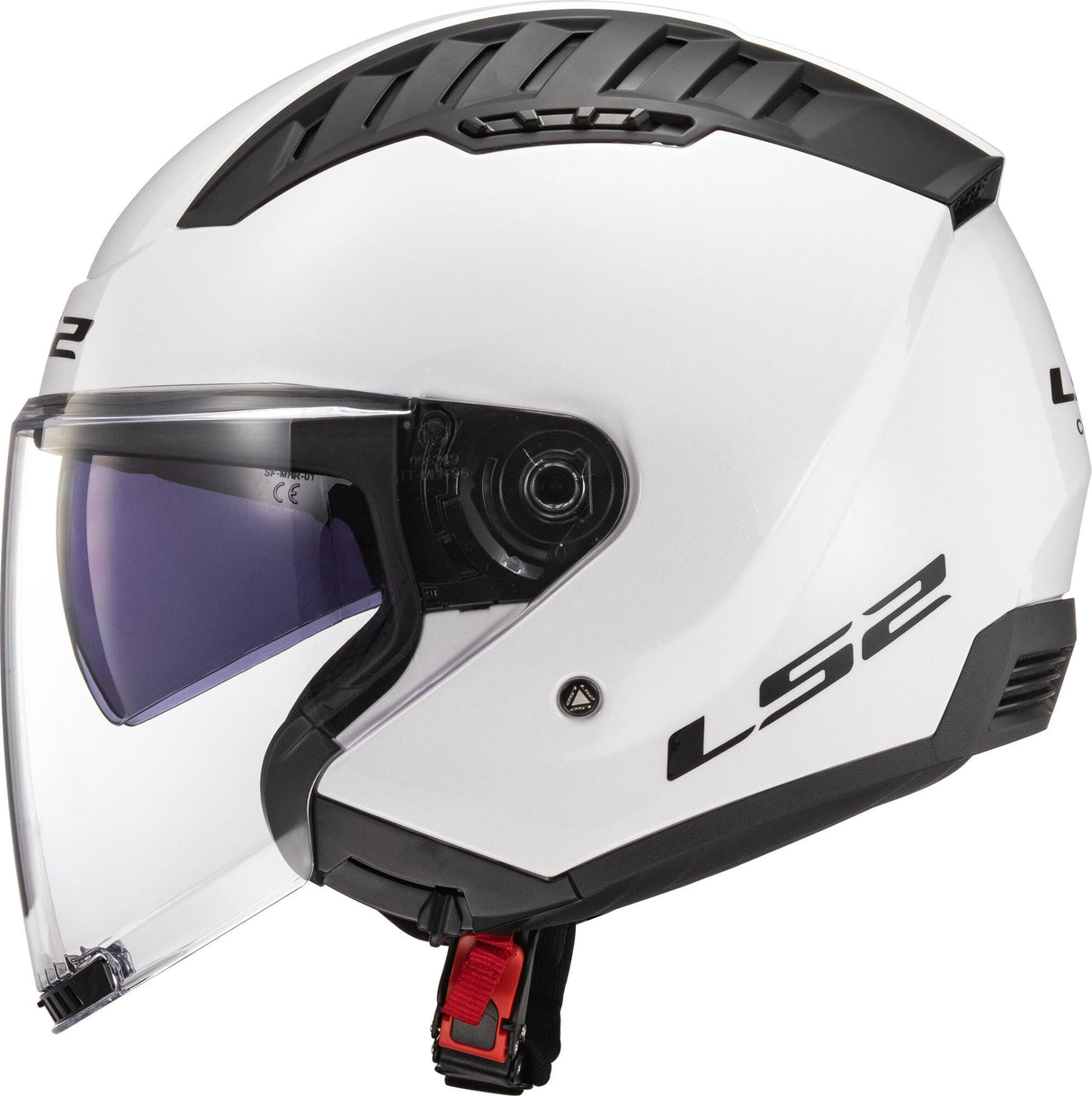 Ls2 of600 copter ii solid jethelm helmet of600 copt. ii solid s white