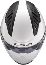 Ls2 of600 copter ii solid jethelm helmet of600 copt. ii solid s white
