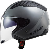 Ls2 of600 copter ii solid jethelm helmet of600 copt. ii solid s nardo grey