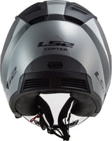 Ls2 of600 Copter II Solid Jet Helm Helm Copter II Soli Nardo Grau Gr. xl