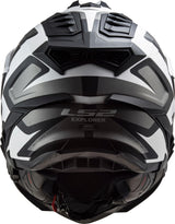 Ls2 endurohelm mx701 explorer alter , uitneembaar en wasbaar, rescue wangkussentjes, micrometrische sluiting, verwijderbare helmtop, voorbereiding voor helmcommunicatie, pinlock 70 maxvision™. helmet mx701 explorer alter xs bl. white matt