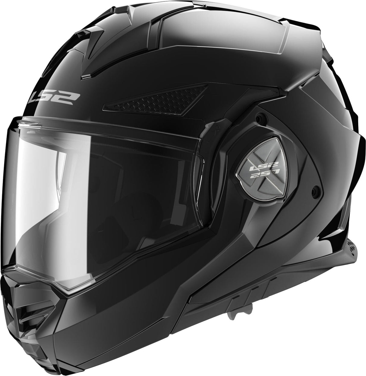 Ls2 opklaphelm ff901 advant x solid helmet advant x solid black gr. xxl