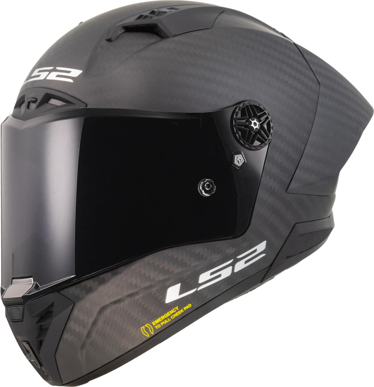 Ls2 integraalhelm ff805 thunder carbon gp aero helmet thunder gp aer black matt gr. s