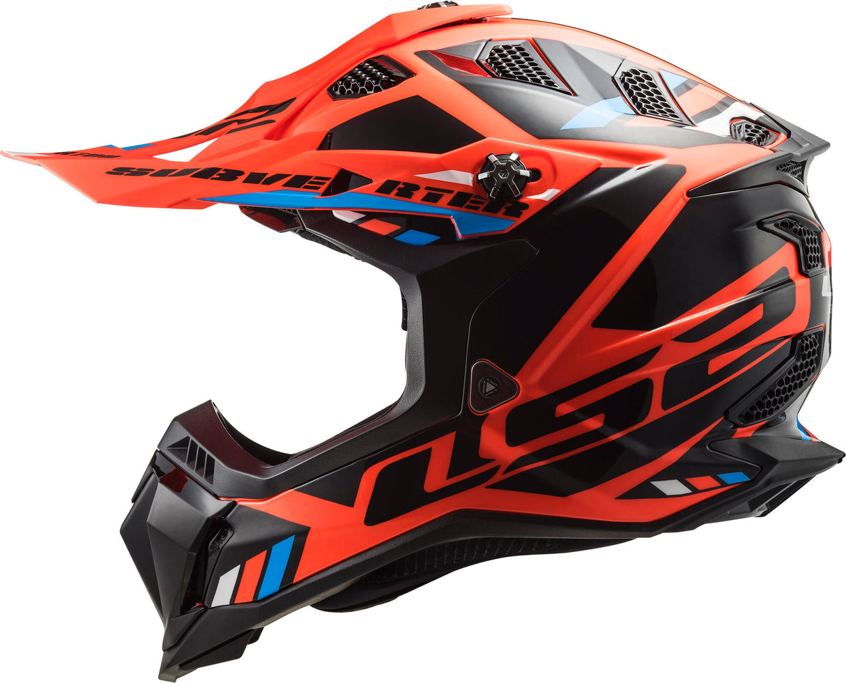 Ls2 crosshelm mx700 subverter evo ii stomp . helmet mx700 subv.evo stomp xxl or black