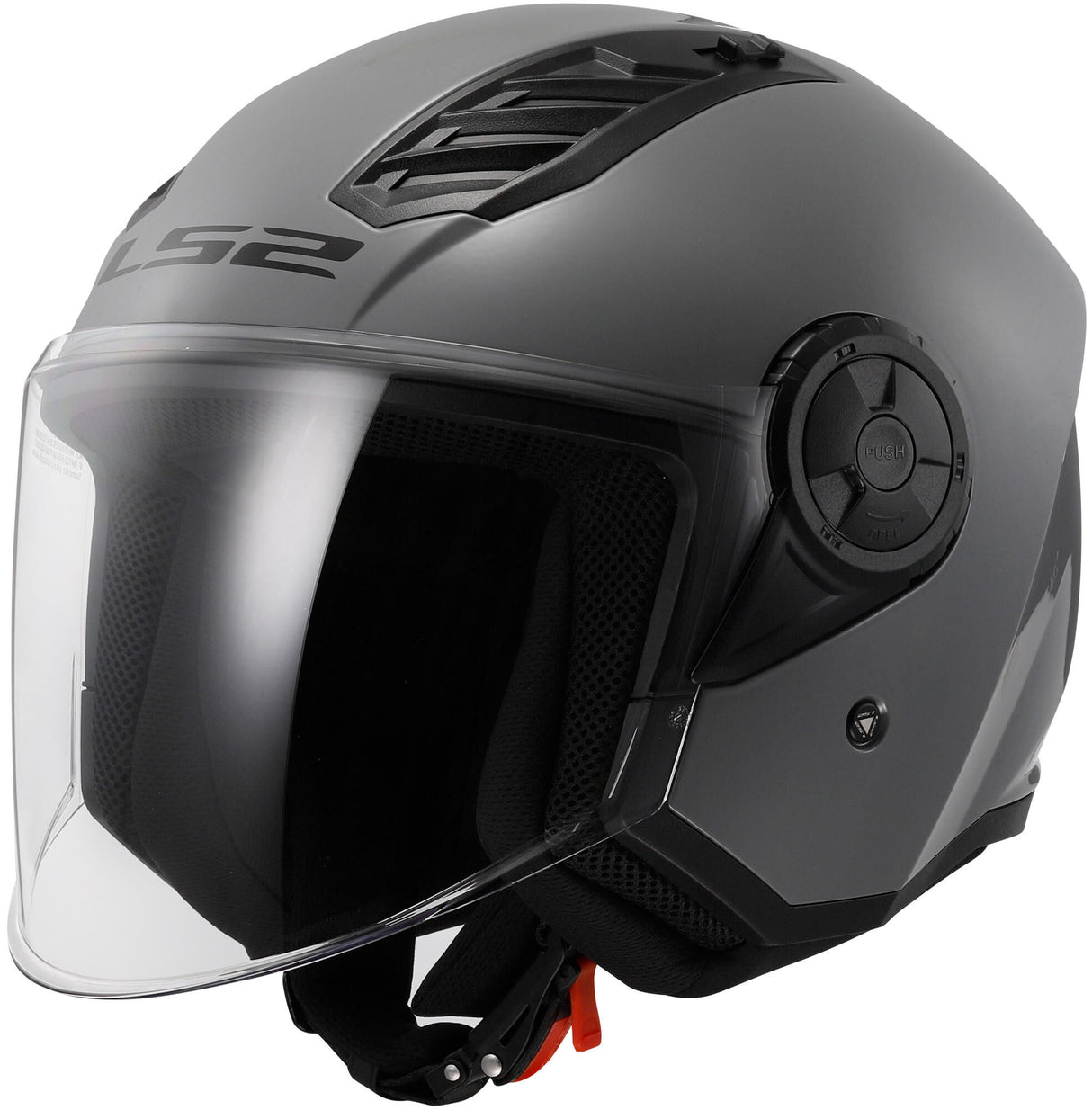 Ls2 of616 airflow ii solid jethelm