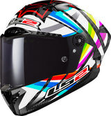 Ls2 integraalhelm ff805 thunder carbon gp aero flash helmet ff805 th.ca.gp aero flash m bl. col.