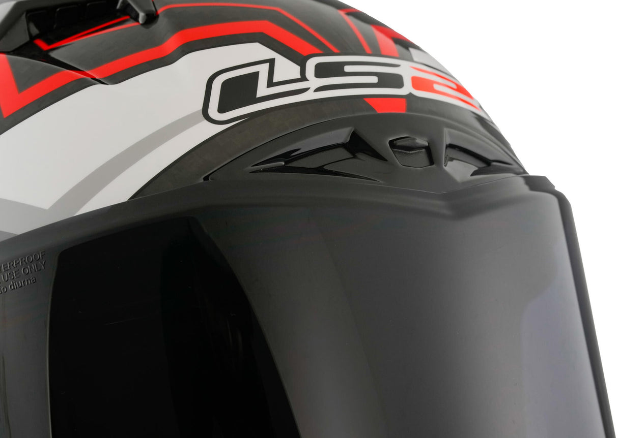 Ls2 integraalhelm ff805 thunder carbon gp aero flash helmet ff805 th.ca.gp aero flash m bl. col.