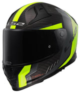 Ls2 full face helmet ff811 vector ii carbon grid. helmet ff811 vector ii carb.grid xxl bl. yel.