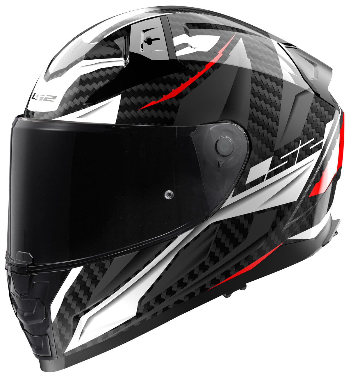 Ls2 full face helmet ff811 vector ii carbon savage. helmet ff811 vector ii car.sav. xxl white gr red
