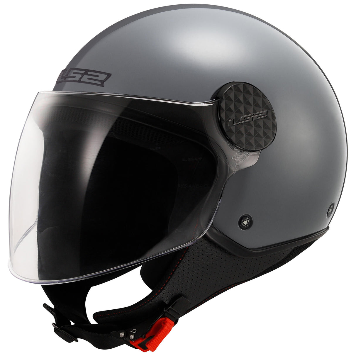 Ls2 jet helmet of558 sphere lux ii solid helmet of558 sph. lux ii solid l gray