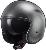 Ls2 jet helmet of599 ii spitfire jeans. helmet of599 spitf.ii jeans l