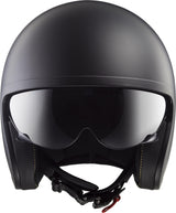 Ls2 jet helm of599 ii spitfire solid helmet of599 spitf.ii solid xl matt black