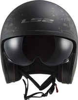 Ls2 jet helm of599 ii spitfire flag helmet of599 spitf.ii flag xl bl. titanium