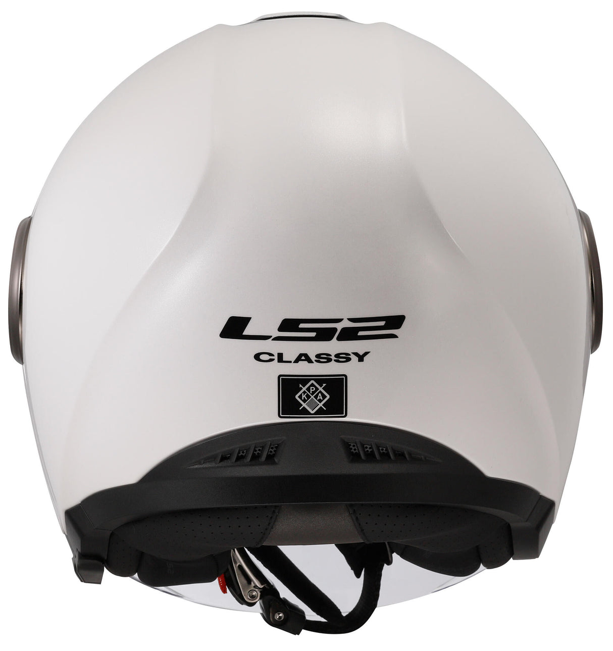 Ls2 of620 classy solid jet helmet helmet of620 classy solid l white