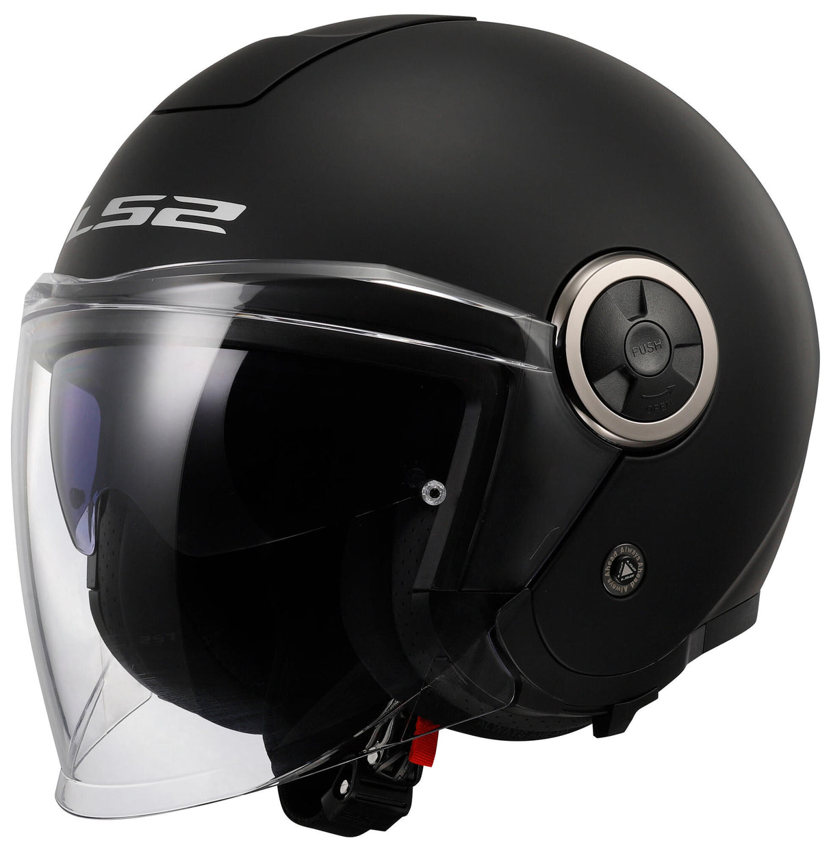 Ls2 of620 classy solid jet helmet helmet of620 classy solid l matt black
