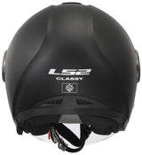 Ls2 of620 classy solid jet helmet helmet of620 classy solid l matt black
