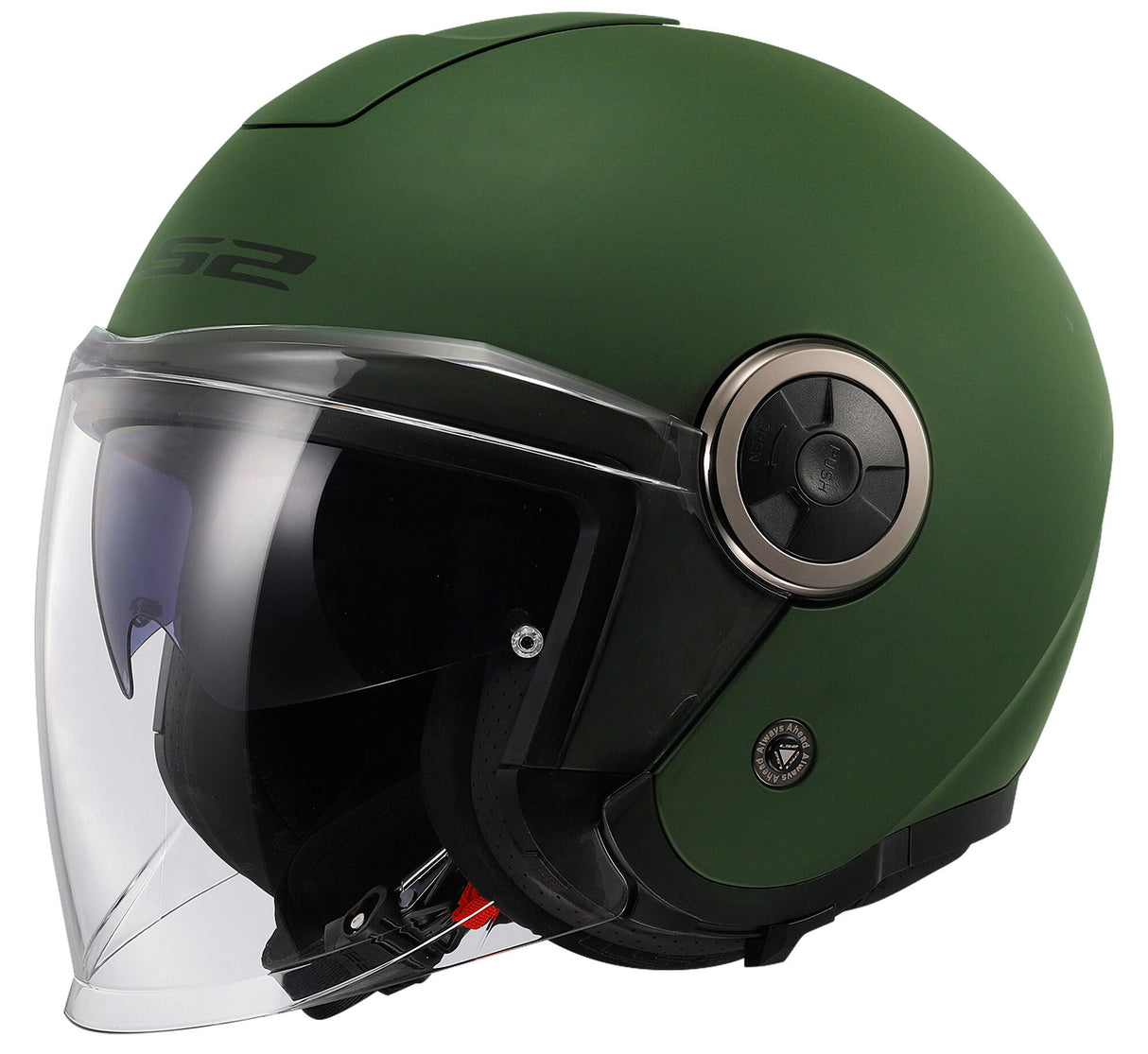 Ls2 of620 classy solid jet helmet helmet of620 classy solid xl matt green