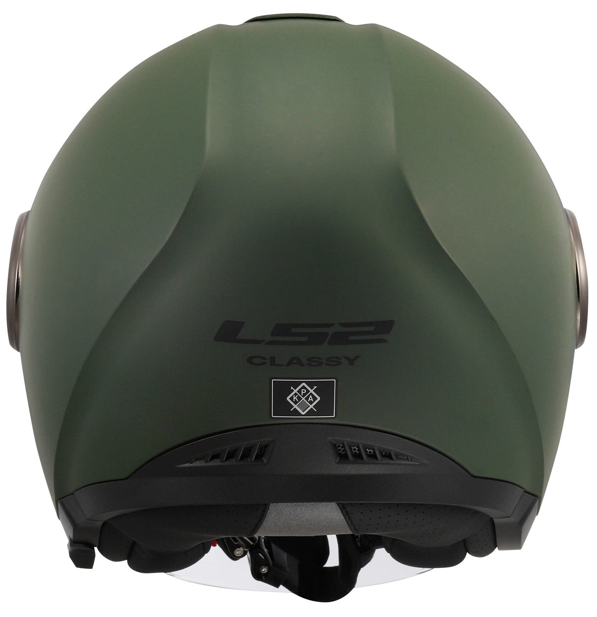 Ls2 of620 classy solid jet helmet helmet of620 classy solid l matt green