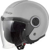 Ls2 of620 classy solid jet helmet helmet of620 classy solid xs gray