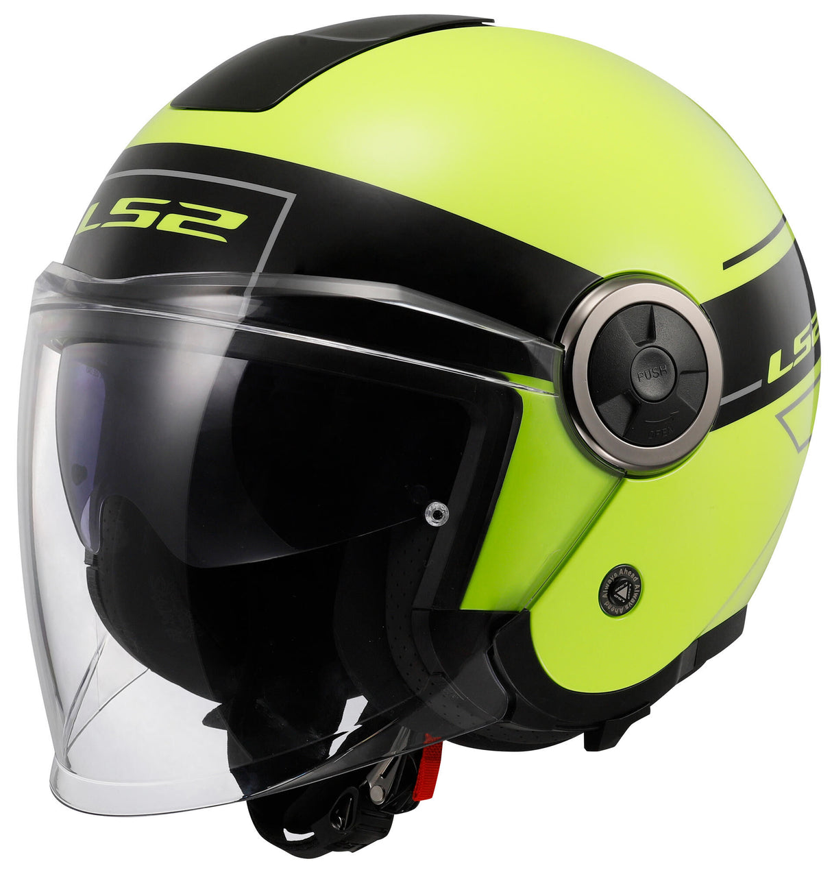 Ls2 of620 classy classic jet helmet helmet of620 classy clas. m black yellow