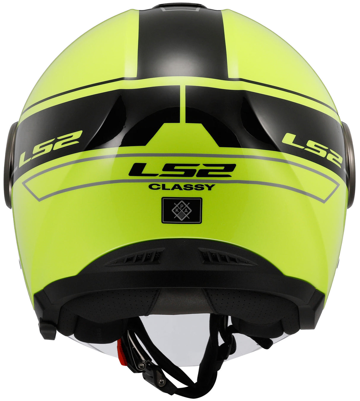 Ls2 of620 classy classic jet helmet helmet of620 classy clas. xl black yellow