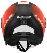 Ls2 of620 classy disko jet helmet helmet of620 classy disko m bl red white