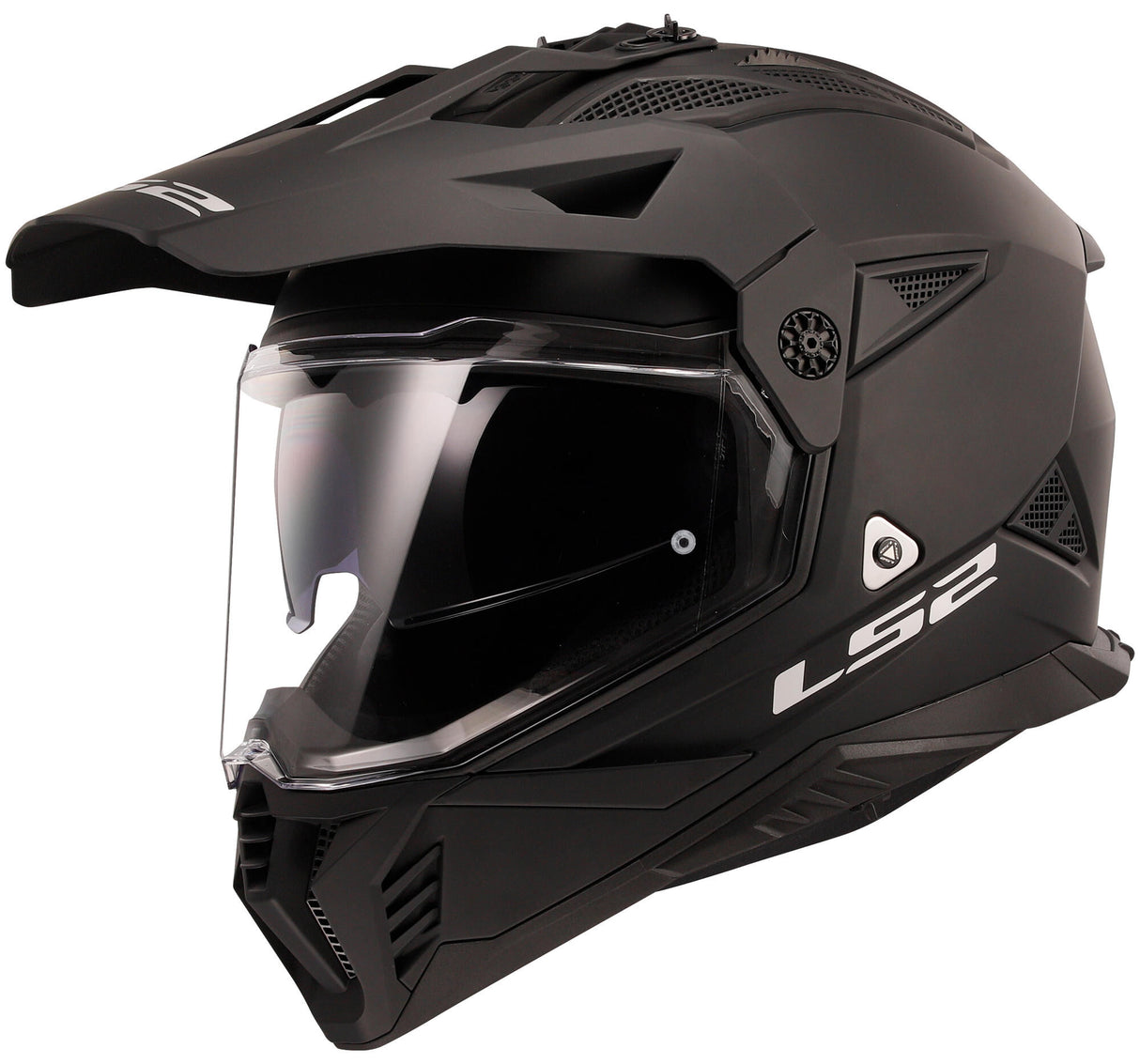 Ls2 enduro helmet mx702 pioneer ii solid helmet mx702 pawn. ii solid m matt black
