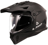 Ls2 enduro helmet mx702 pioneer ii solid helmet mx702 pawn. ii solid xl matt black