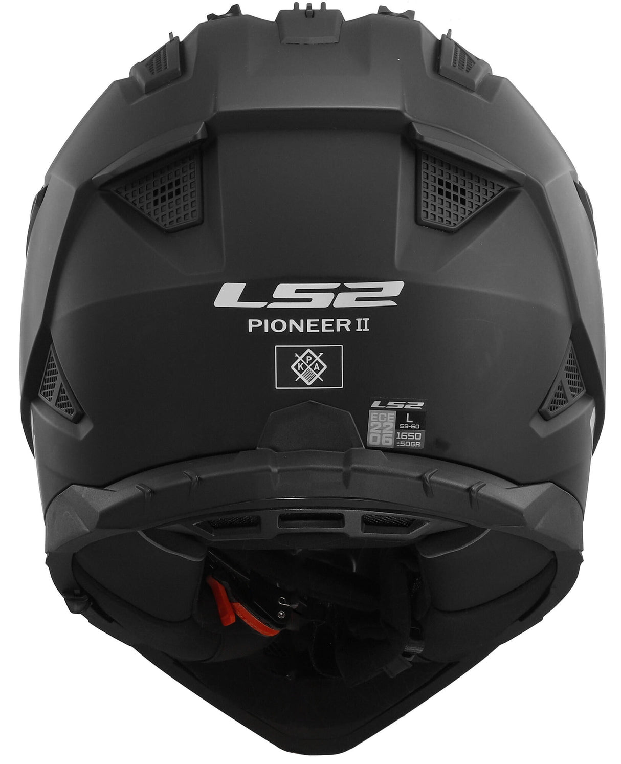 Ls2 enduro helmet mx702 pioneer ii solid helmet mx702 pawn. ii solid 3xl matt black