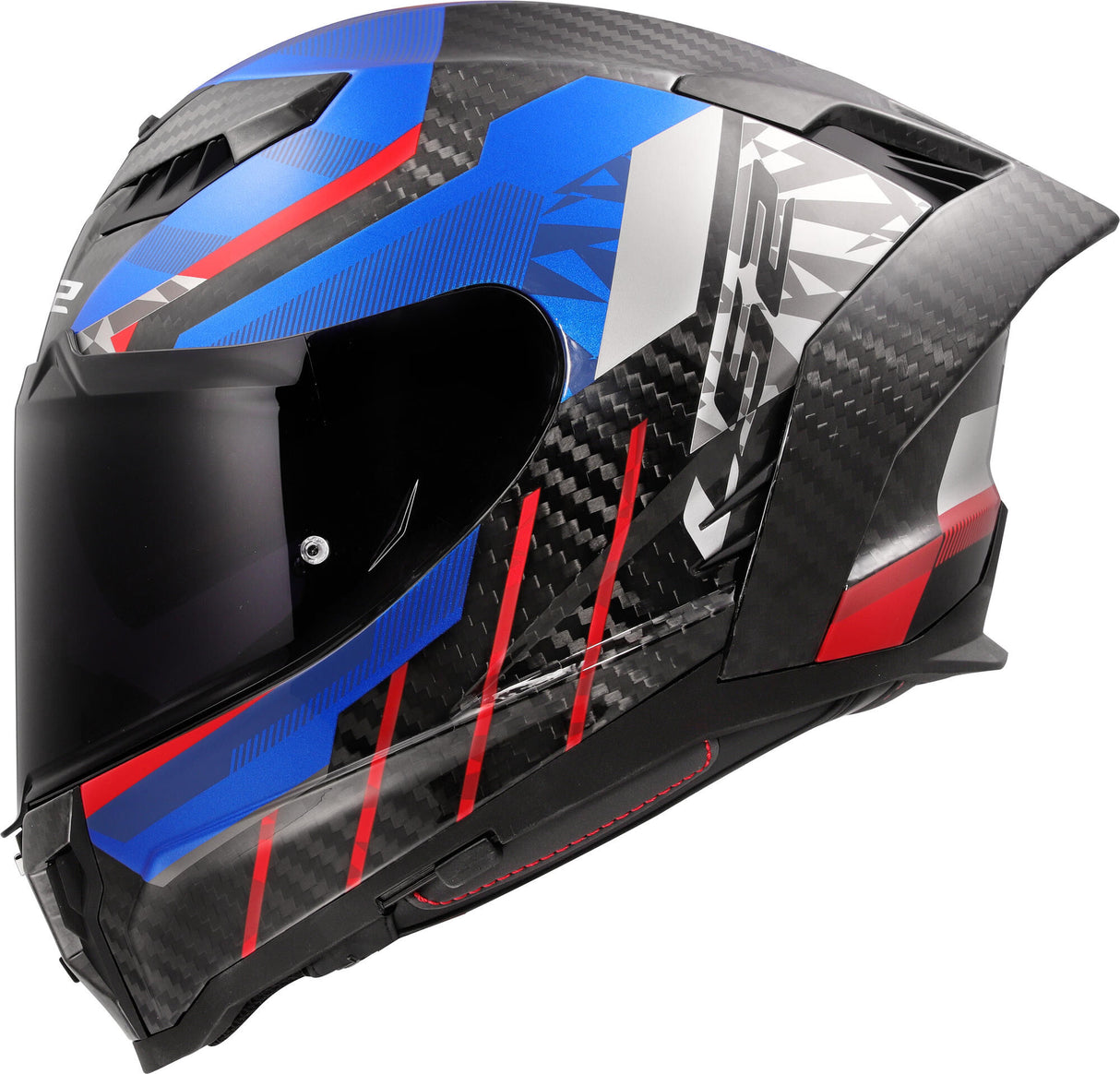 Ls2 integraalhelm ff807 dragon trax helmet ff807 dragon trax xl blue red