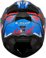 Ls2 integraalhelm ff811 vector ii carbon tantic . helmet ff811 vector ii tantic s blue red