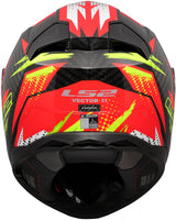 Ls2 integraalhelm ff811 vector ii carbon tantic . helmet ff811 vector ii tantic m red yellow