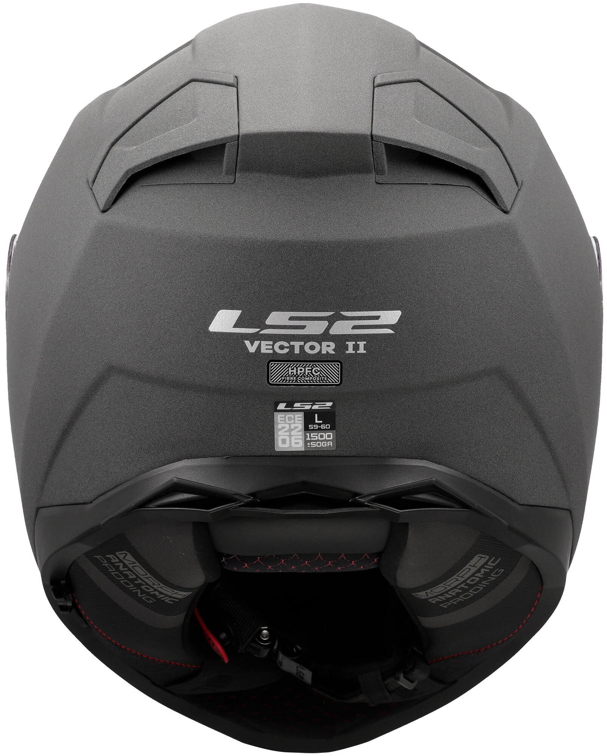 Ls2 integraalhelm ff811 vector ii concrete . helmet ff811 vector ii concrete matt xl