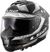 Ls2 integraalhelm ff808 stream ii galdam . helmet ff808 stream ii galdam m bl. white