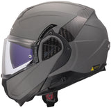 Ls2 opklaphelm ff910 advant ii solid concrete . helmet ff910 advant ii sol. xxl concrete