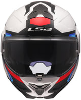 Ls2 opklaphelm ff910 advant ii triple . helmet ff910 advant ii triple 3xl wh blue red