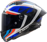 Ls2 integraalhelm ff805 thunder carbon gp diamond helmet ff805 thunder gp raute l blue red