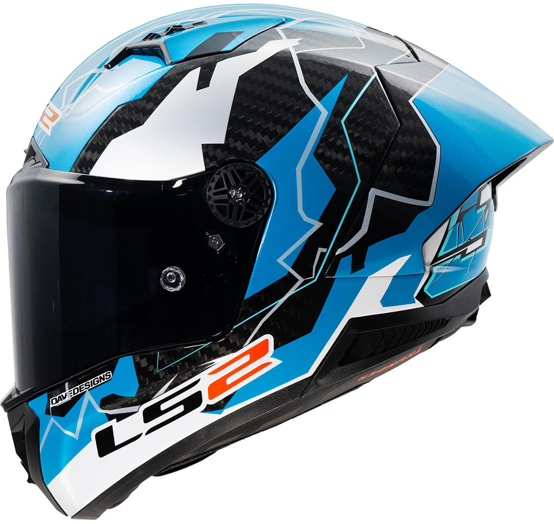Ls2 integraalhelm ff805 thunder carbon gp aero replica huertas . helmet ff805 thunder gp aero rep. huertas xxl