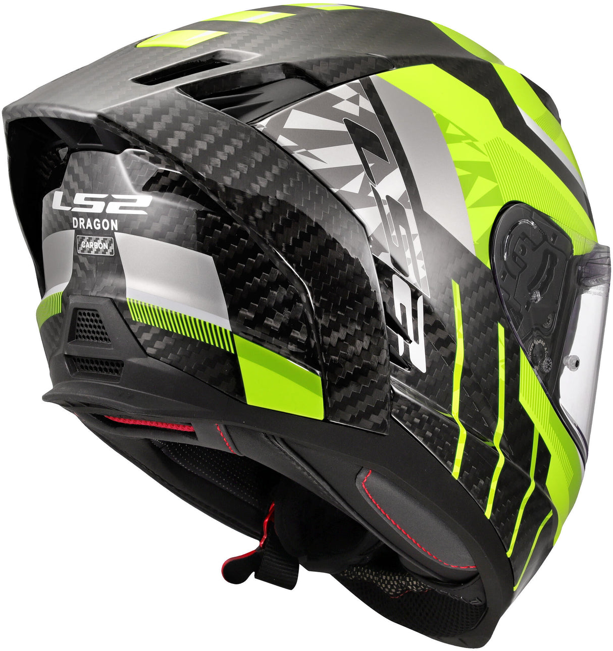 Ls2 integraalhelm ff807 dragon trax helmet ff807 dragon trax m yel. grey
