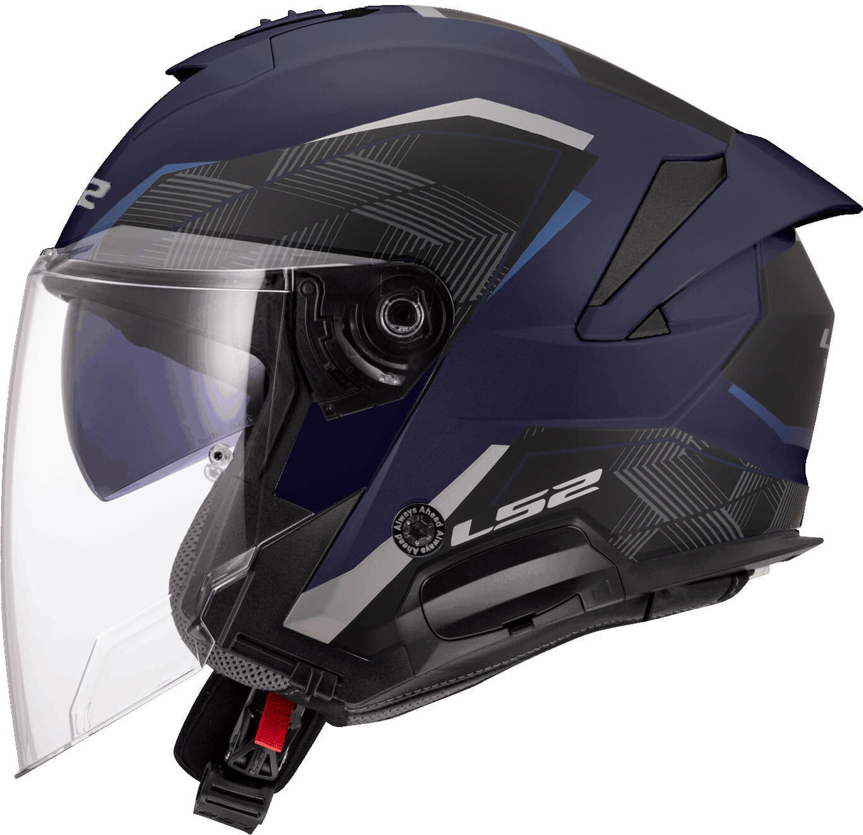 Ls2 jethelm of618 verso ii air helmets of618 verso i air blue matt gr. xl