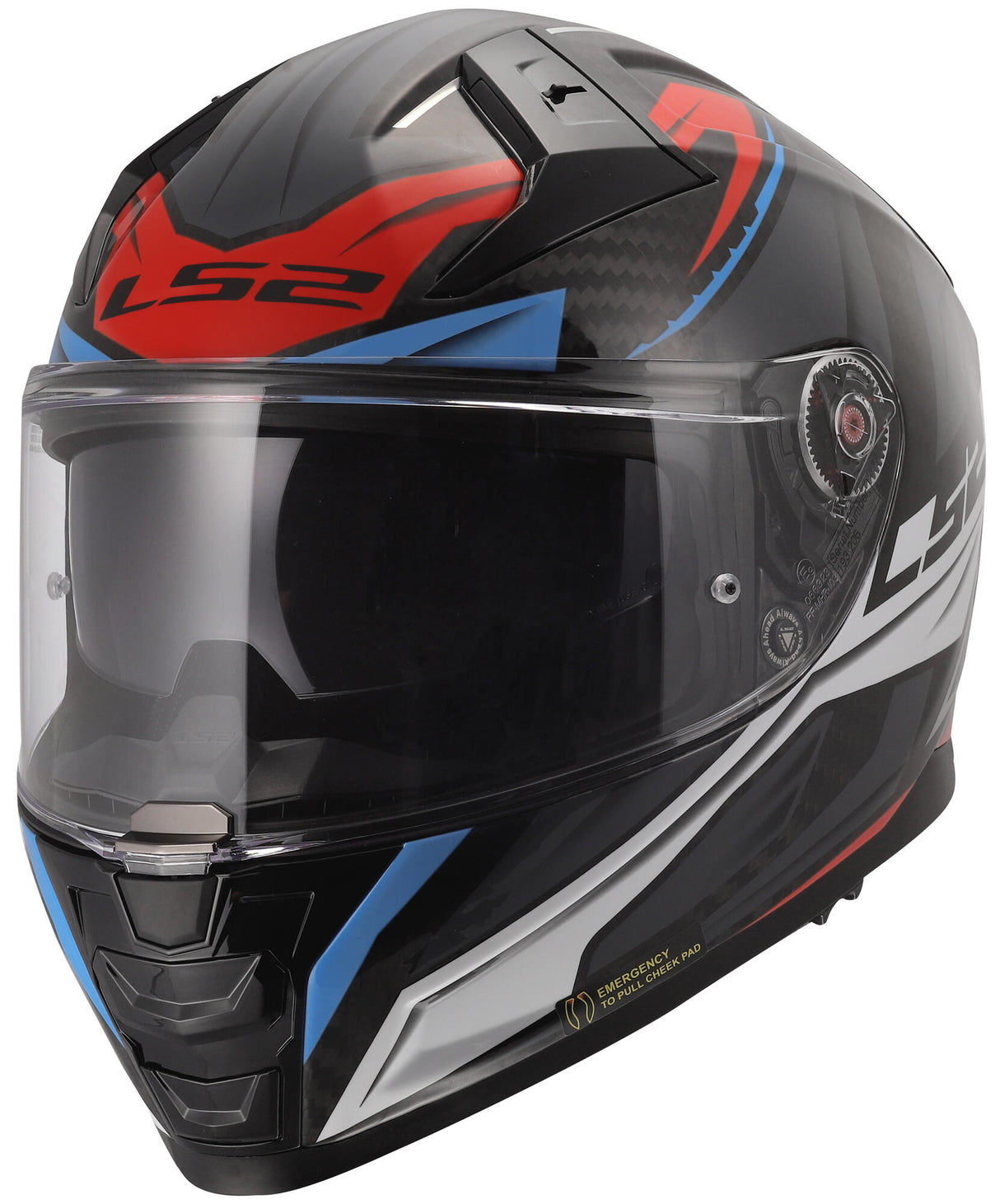 Ls2 integraalhelm ff811 vector ii carbon savage . helmet ff811 vector i c savage white blue red m