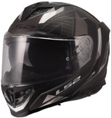 Ls2 integralhelm ff818 storm iii sporty helmet ff818 storm ii sporty matt black grey xl